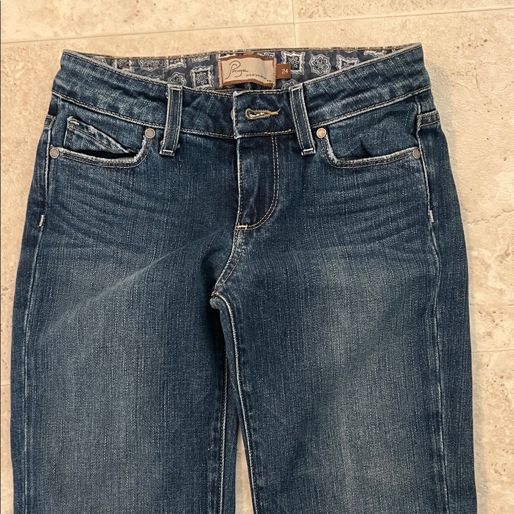 PAIGE Indigo Flare & Wide Leg Women's Jeans